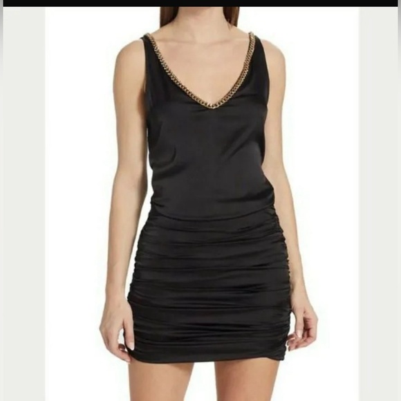 GENERATION LOVE KINSLEY CHAIN DRESS “BLACK” SIZE SMALL - Picture 5 of 7